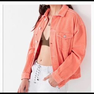 Urban Outfitters Oversized corduroy trucker jacket